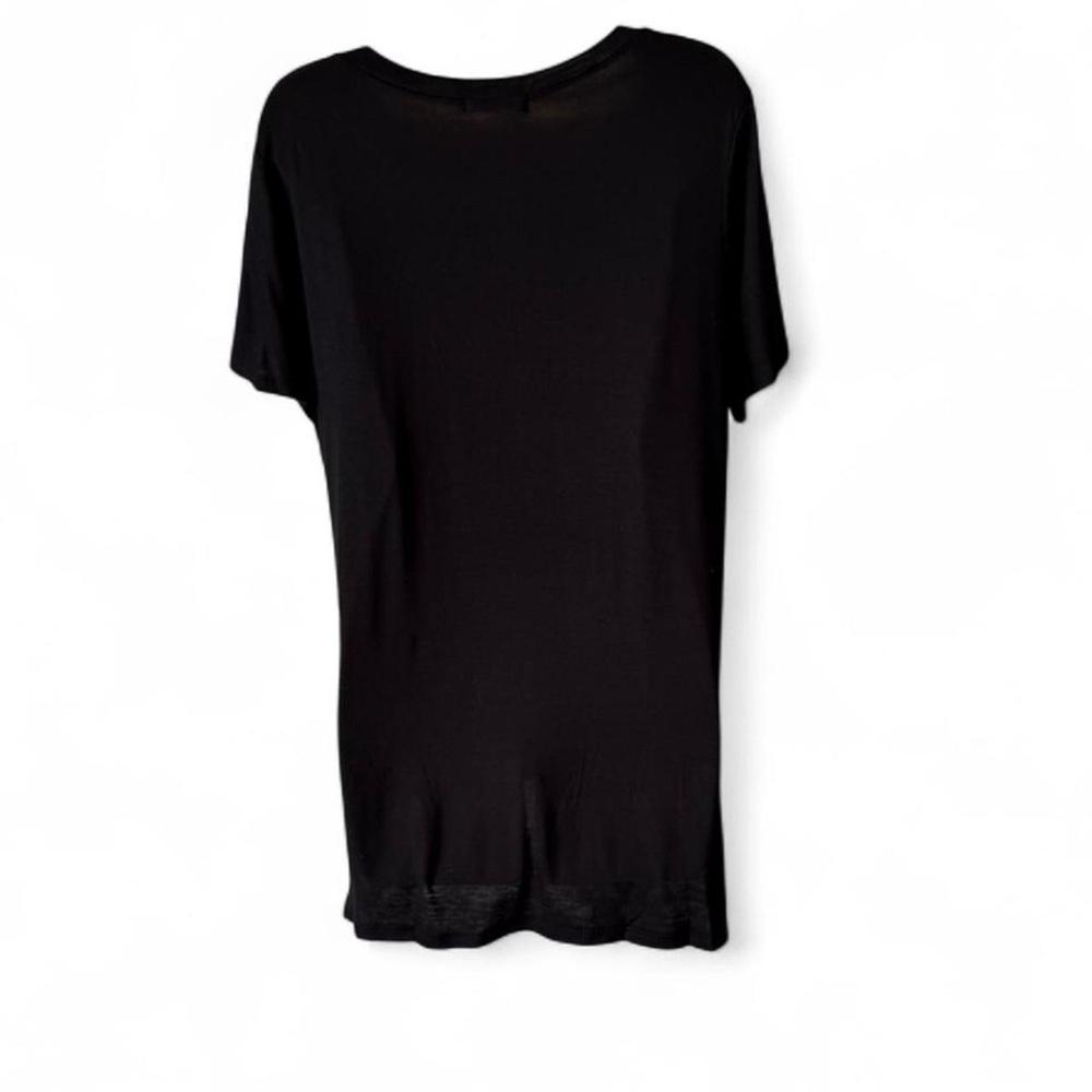 Black Rhinestone Graphic Tee - Picture 4 of 8